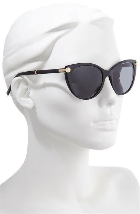 55mm cat eye sunglasses versace|oversized Versace sunglasses women.